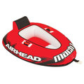 Airhead Airhead AHM1-2 MACH 1 Inflatable Single Rider Towable Water Tube AHM1-2